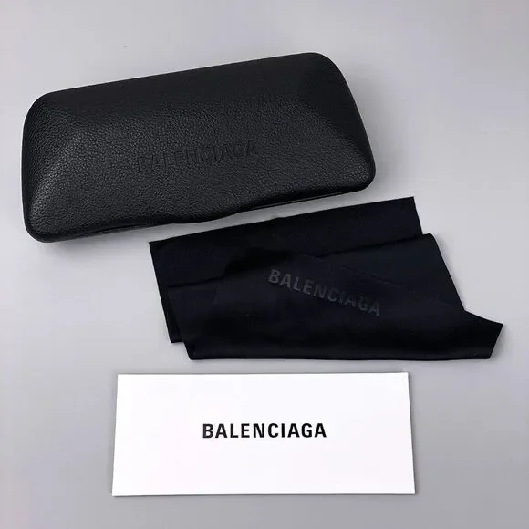 Balenciaga BB0095S 017 Sunglasses Fuchsia Pink Silver Grey Cat Eye Unisex